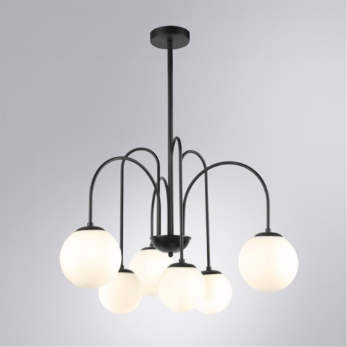Люстра на штанге Arte lamp A1675LM-6BK СВЕТИЛЬНИК ПОДВЕСНОЙ