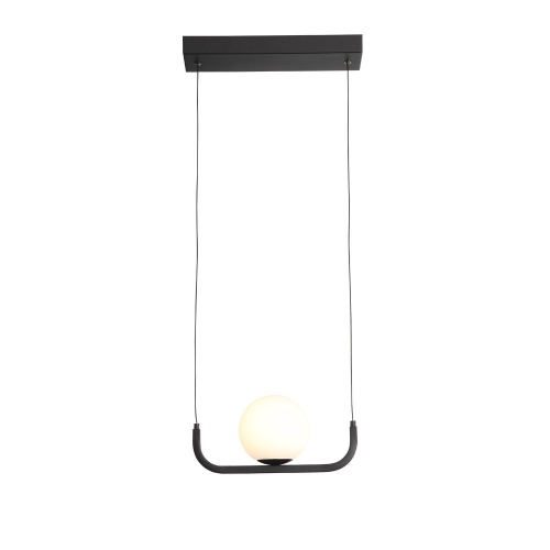 SL1581.403.01 Светильник подвесной ST-Luce Черный/Белый LED 1*8W 3200K BOTELLI