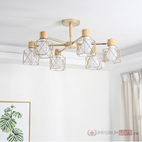 Потолочная Люстра Corf B3 Champagne 5 Lamps от Imperiumloft 189487-26