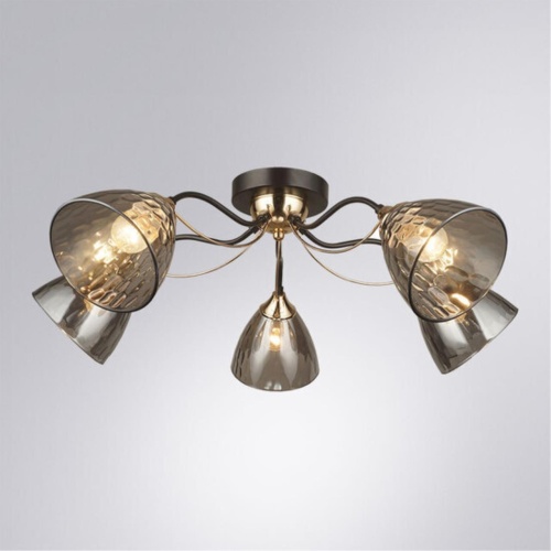 Потолочная люстра Arte lamp A4366PL-5BK СВЕТИЛЬНИК ПОТОЛОЧНЫЙ