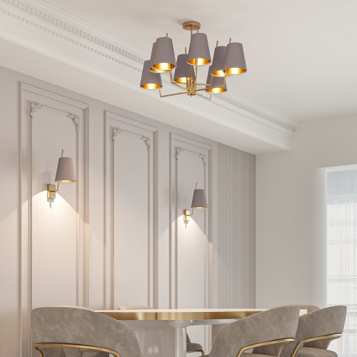 Настенный светильник Eurosvet 60173/1 латунь