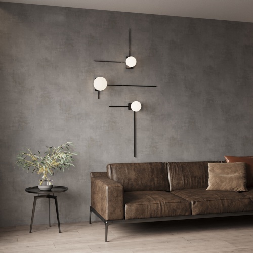 Настенный светильник Eurosvet 40036/1 черный жемчуг