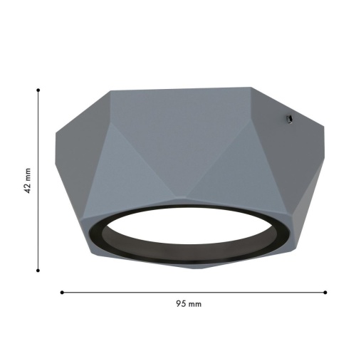 Уличный накладной светильник Favourite 4669-1U, уличный светильник, L110xW95xH42, 1xGX53LEDx15W, IP54, excluded