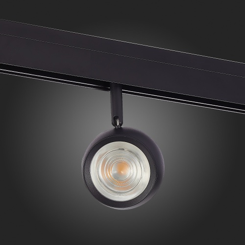ST355.446.10 Магнитный трековый светильник Черный LED 1*10W 4000K 470Lm Ra&gt;80 36° IP20 L120xW50xH176 SKYLINE 48