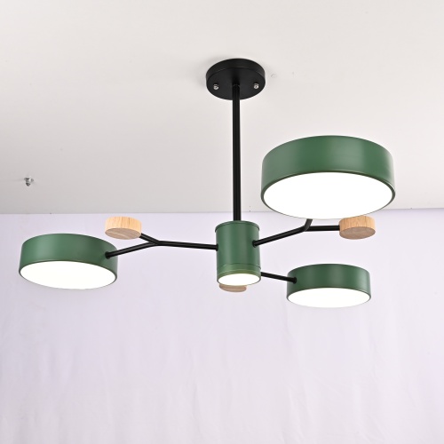Люстра на штанге MEADE 4 lamps Green 207855-26