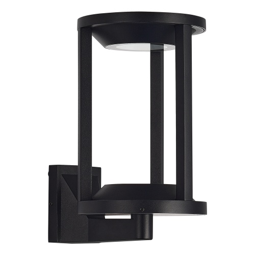 SL9535.401.01 Светильник уличный настенный ST-Luce черный/черный LED 1*9W 3000K GLORR