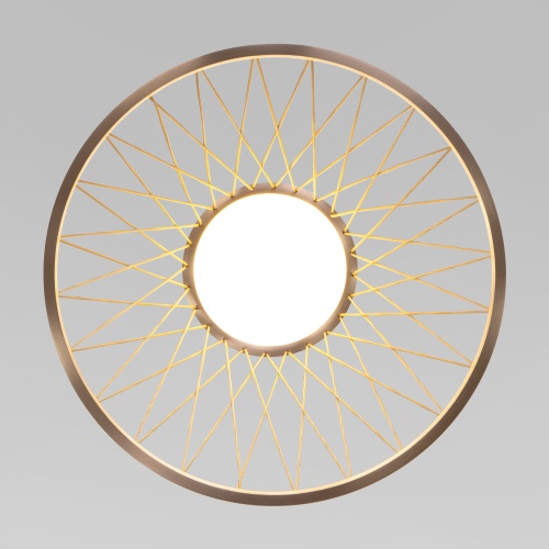 Потолочный светильник Eurosvet 40018/1 LED коричневый