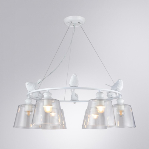 Подвесная люстра Arte lamp A4289LM-6WH СВЕТИЛЬНИК ПОДВЕСНОЙ