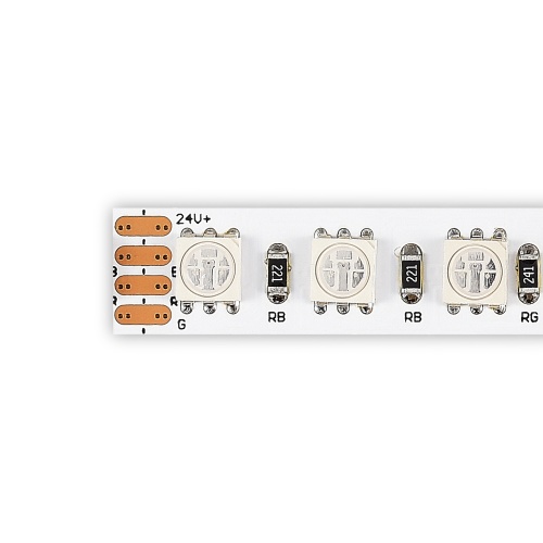 ST1004.017.20RGB Светодиодная лента  - -*16,8W  Lm Ra90 IP20 L5000xW10xH2 24VV Светодиодные ленты
