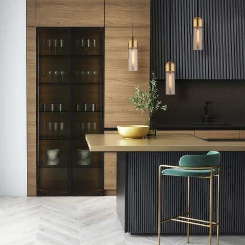 Подвесной светильник Eurosvet 50180/1 янтарный