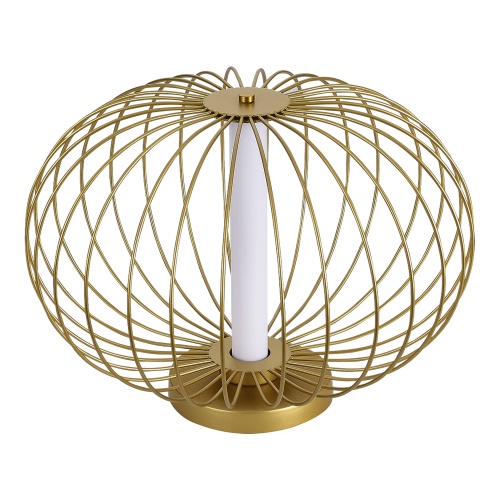 SL6124.204.01 Прикроватная лампа ST-Luce Золотистый/Золотистый LED 1*10W 3000K SLICE