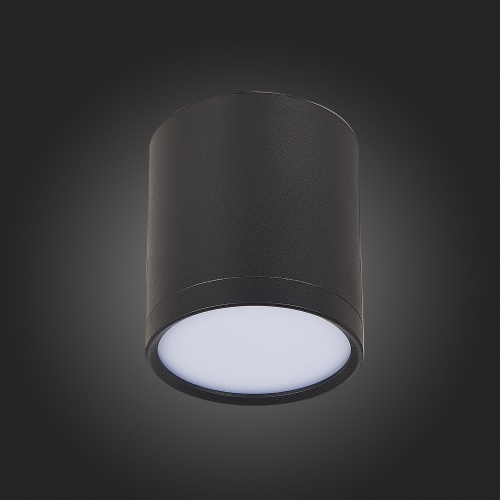 ST113.442.05 Светильник потолочный Черный LED 1*5W 4000K 390Lm Ra&gt;90 120° IP20 D68xH75 170-240V Накладные светильники
