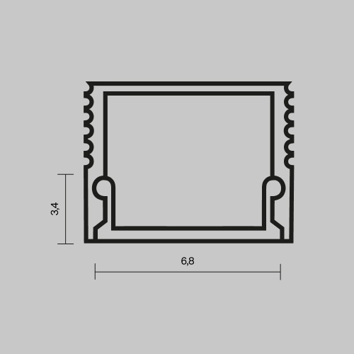 Комплектующие для профиля Led Strip 642018