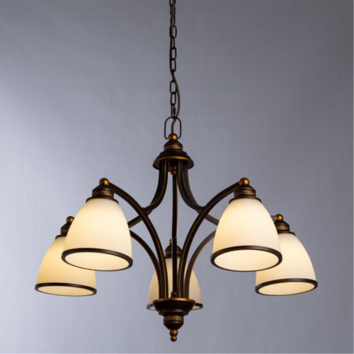 Подвесная люстра Arte lamp A9518LM-5BA СВЕТИЛЬНИК ПОДВЕСНОЙ