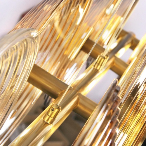 Подвесная люстра Favourite 4571-10P, подвесная люстра, L1120xW220xH1500/1690, LEDx55W, 3800LM, 4000K, included