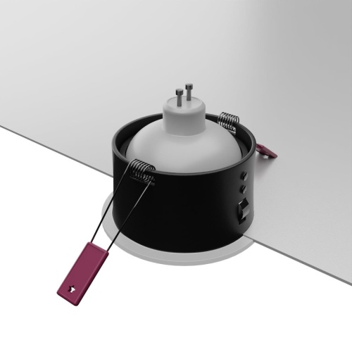 Врезной светильник Favourite 4528-1C, врезной светильник, D87xH44, cutout:D75, 1xGU10x35W, IP65, excluded