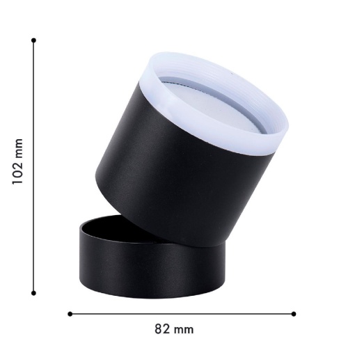 Накладной светильник Favourite 4710-1C, накладной светильник, D83xH102, 1xGX53LEDx15W, IP20, excluded