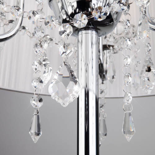 Напольный светильник Eurosvet 2045/3F хром/белый