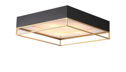 SL1127.422.05 Светильник потолочный ST-Luce Черный, Матовое золото/Белый E27 5*40W CHODO