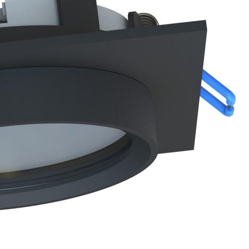 Уличный врезной светильник Favourite 4673-1U, уличный светильник, L110xW110xH42, cutout:D95, 1xGX53LEDx15W, IP44, excluded