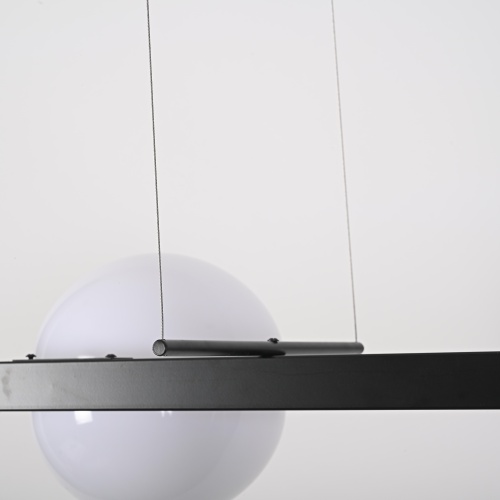 Реечный Подвесной Светильник Palma Wall Lamp 2 Шара + 1 Вазон Горизонтальная от Imperiumloft 204172-22