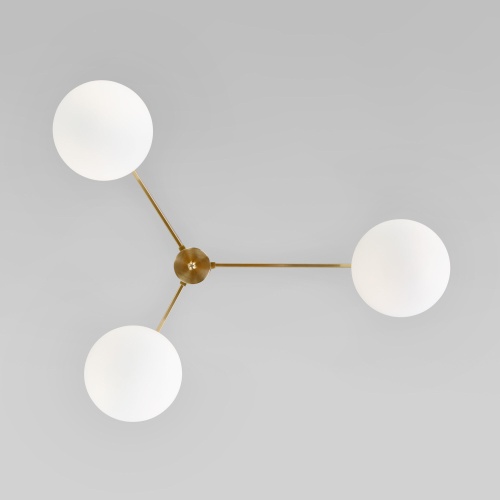 Потолочный светильник Eurosvet 70220/3 латунь