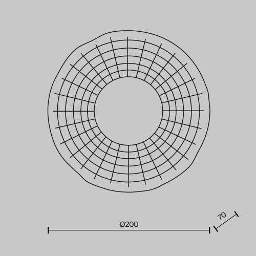Настенный светильник (бра) Maytoni MOD343WL-L5BS3K2