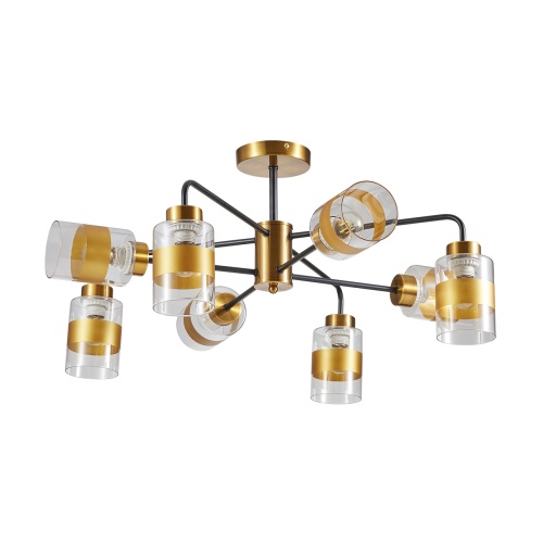 Светильник на штанге Escada 1101/8P E27*60W Brass