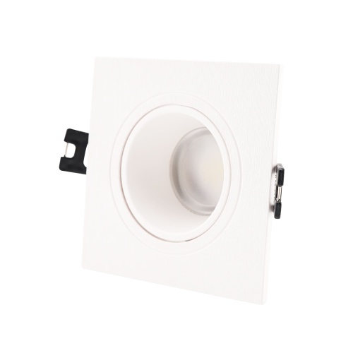 ST906.518.01_3 Светильник встраиваемый со сменным модулем ST-Luce белый/прозрачный LED 1*5.6W 4000K Встраиваемые светильники