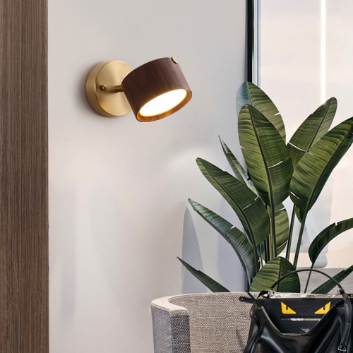 Настенный светильник BERNY A Dark brown 208803-23