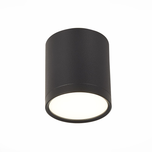 ST113.442.05 Светильник потолочный Черный LED 1*5W 4000K 390Lm Ra&gt;90 120° IP20 D68xH75 170-240V Накладные светильники