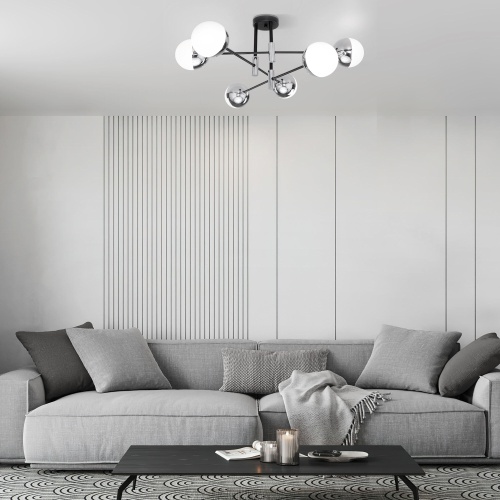 Потолочный светильник Eurosvet 70129/6 хром Smart