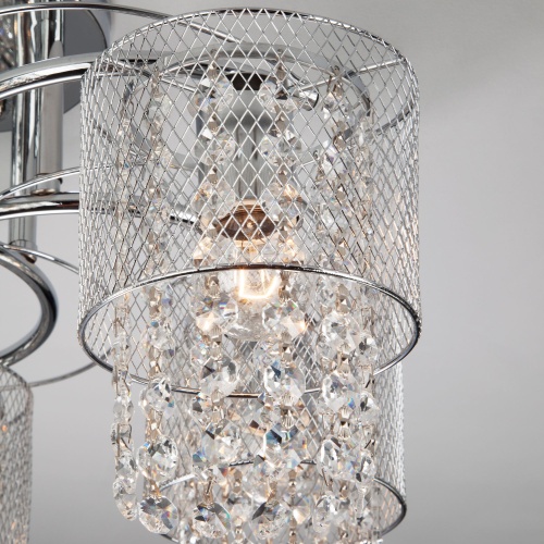 Потолочный светильник хром Eurosvet 30137/5