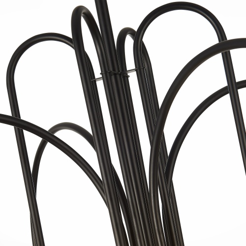 SL1204.402.08 Люстра подвесная ST-Luce Черный/Белый G9 8*5W ДЖИНЕТО