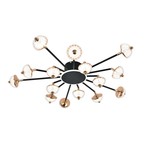 Потолочный светильник Escada 630/A LED*110W Black/Gold