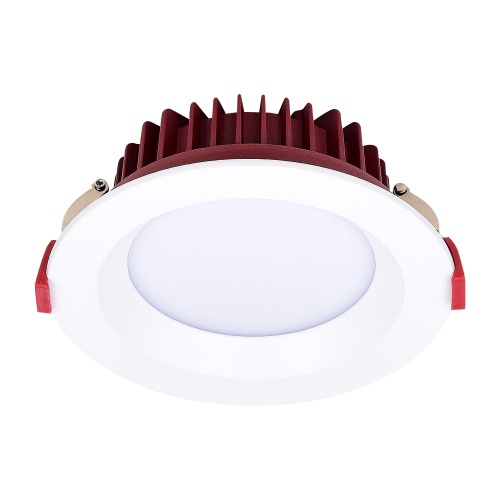ST752.548.12 Св-к встр. Белый LED 1*12W 4000K 960Lm Ra80 100° IP44 D115xH47 100-240VV Встраиваемые светильники
