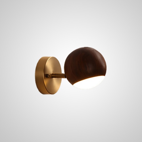 Настенный светильник BERNY A Light brown 208802-23