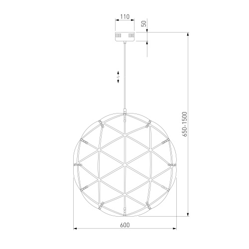 Подвесной светильник Bogate's 434/1