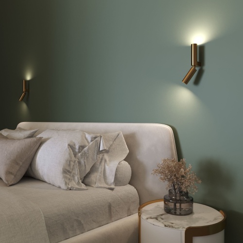 Настенный светильник Eurosvet 40020/1 LED латунь