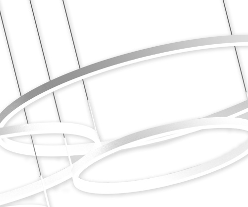 Люстра Kink Light димм. Тор белый Led 174W 08204,01PA(4000K)