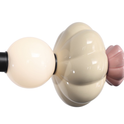 SL6134.443.01 Светильник подвесной ST-Luce черный/зеленый, розовый, желтый, синий, опаловый LED 1*24 ФЛОРЕНТИНИ