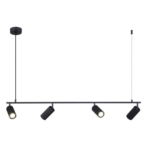 SL1213.403.04 Светильник подвесной ST-Luce Черный/Черный GU10 4*5W 4000K КЕНДО