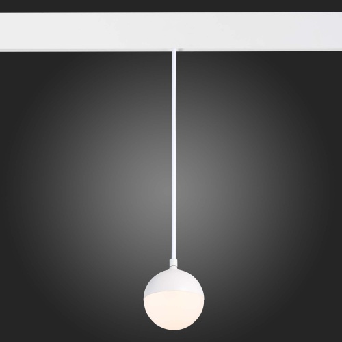 ST358.533.07 Магнитный трековый светильник подвесной Белый LED 1*7W 3000K 520Lm Ra&gt;80 120° IP20 D90x SKYLINE 48