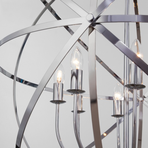 Подвесной светильник Eurosvet 60139/8 хром