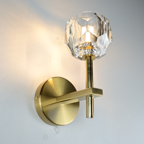 Бра Boule de Cristal Single Sconce Brass 73511-22