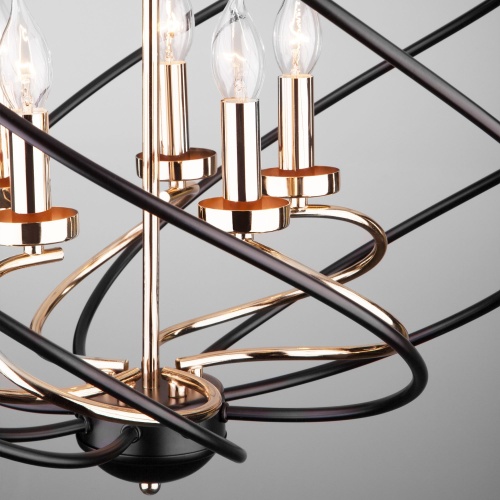 Подвесной светильник Eurosvet 60105/5 черный