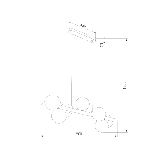 Подвесной светильник TK Lighting 10272 Estera Wood