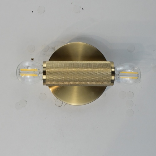 Бра Rh Utilitaire Inline Sconce Brass от Imperiumloft 123279-22