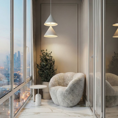 Бежевый Eurosvet 604052 LED/ подвесной светильник