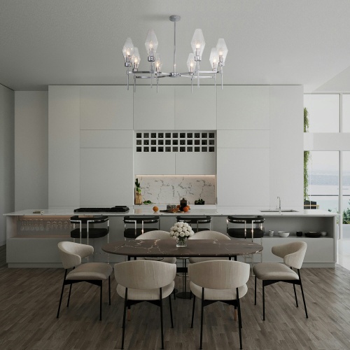 Потолочный светильник хром Eurosvet 60143/8